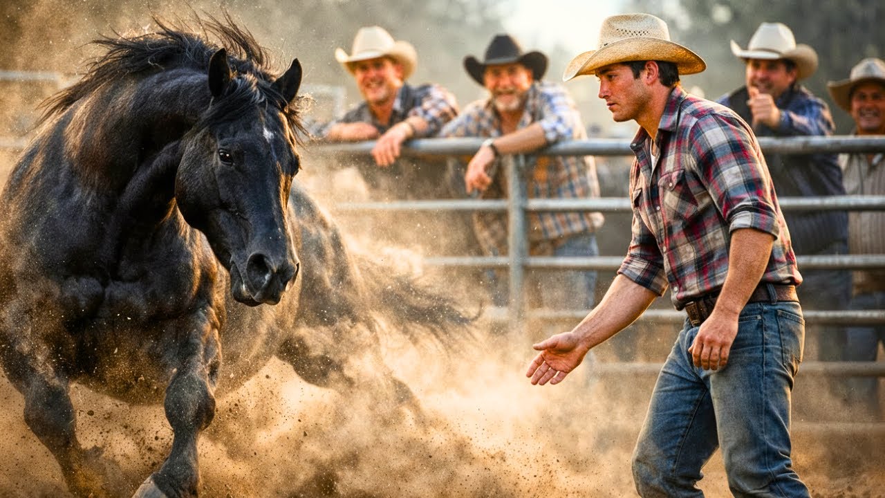 NADIE CREÍA QUE EL PEÓN PODRÍA MONTAR ESE CABALLO… HASTA QUE LA ARENA QUEDÓ EN SILENCIO