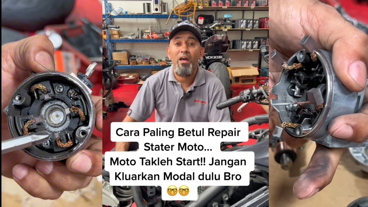 Motor ❌️ Boleh Start.. Try Repair Bende Ni.. Bende Boleh Repair Buat Apa Tukar?..