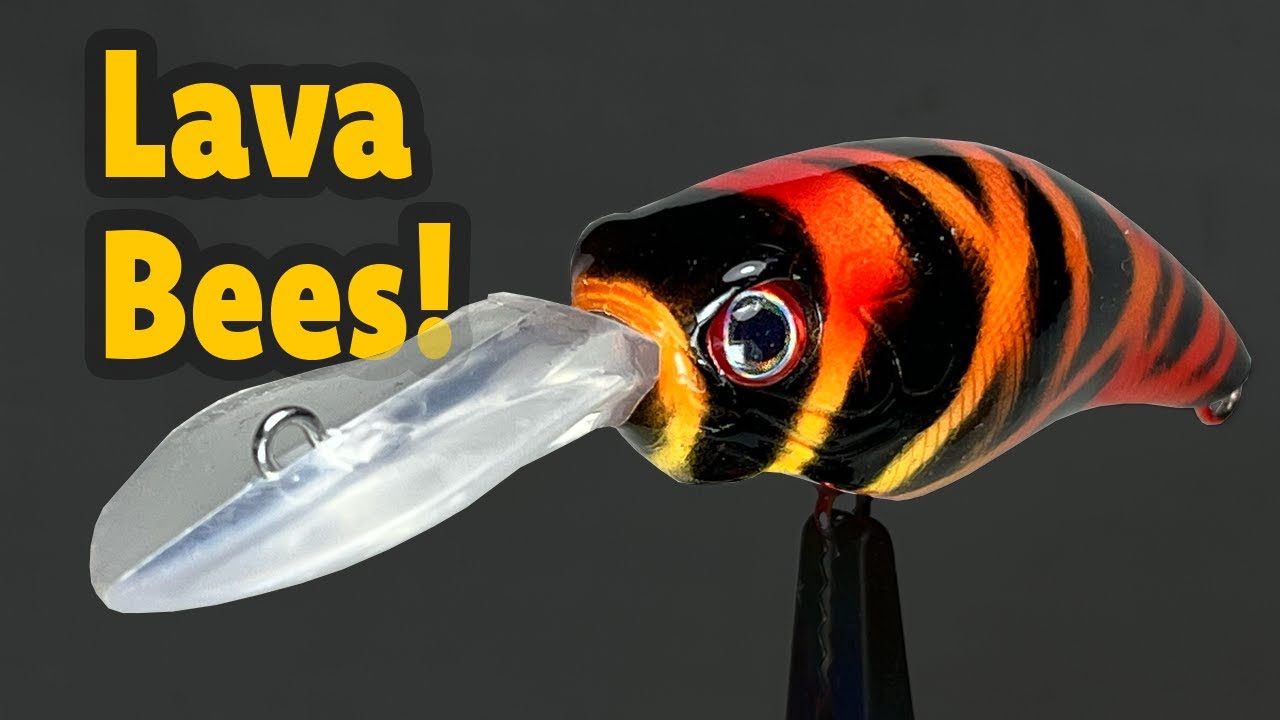 Lure Painting | Attack of the lava bees!