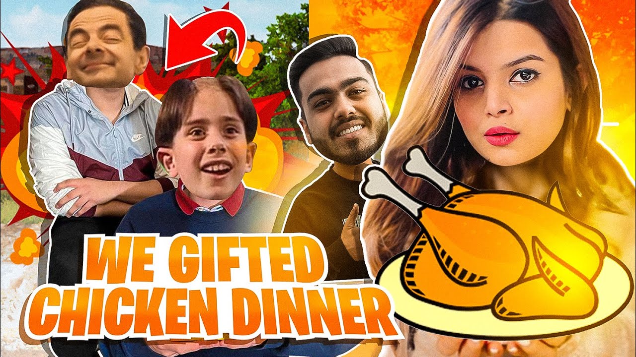 GIVING CHICKEN TO OUR FANS 😍 *Laughter Guaranteed* | BGMI FUNNY 😂
