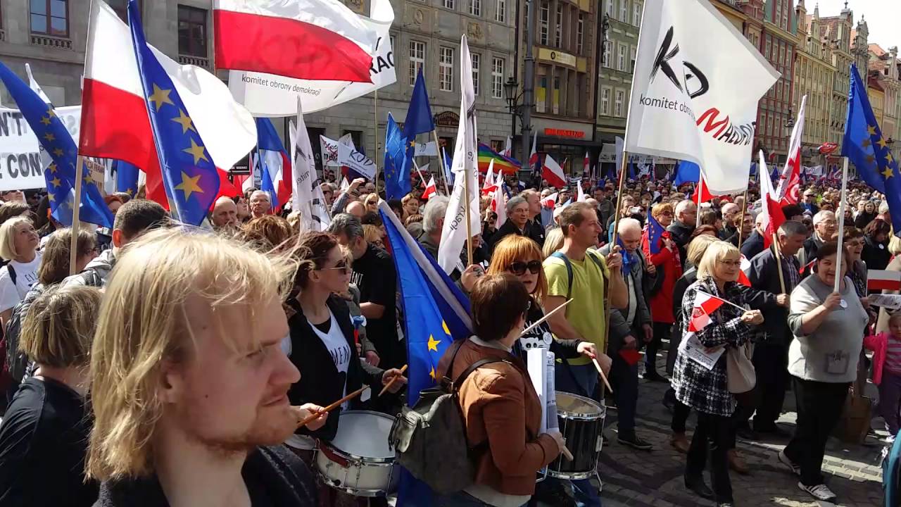 Relacja wyjazdu KOD Małopolska do Wrocławia na marsz w obronie TK