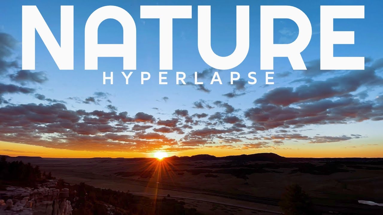 Relaxing NATURE Hyper lapse Calming & Soothing Timelapse