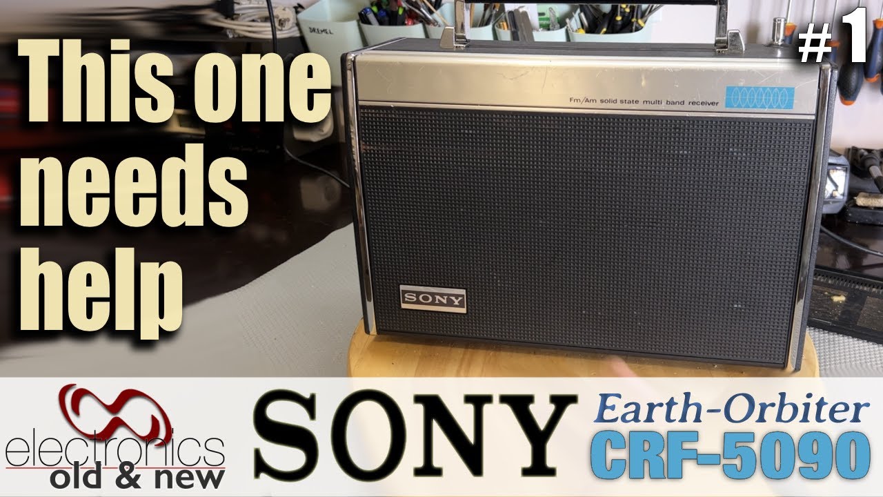 Sony CRF-5090 Earth Orbiter restoration. Part 1