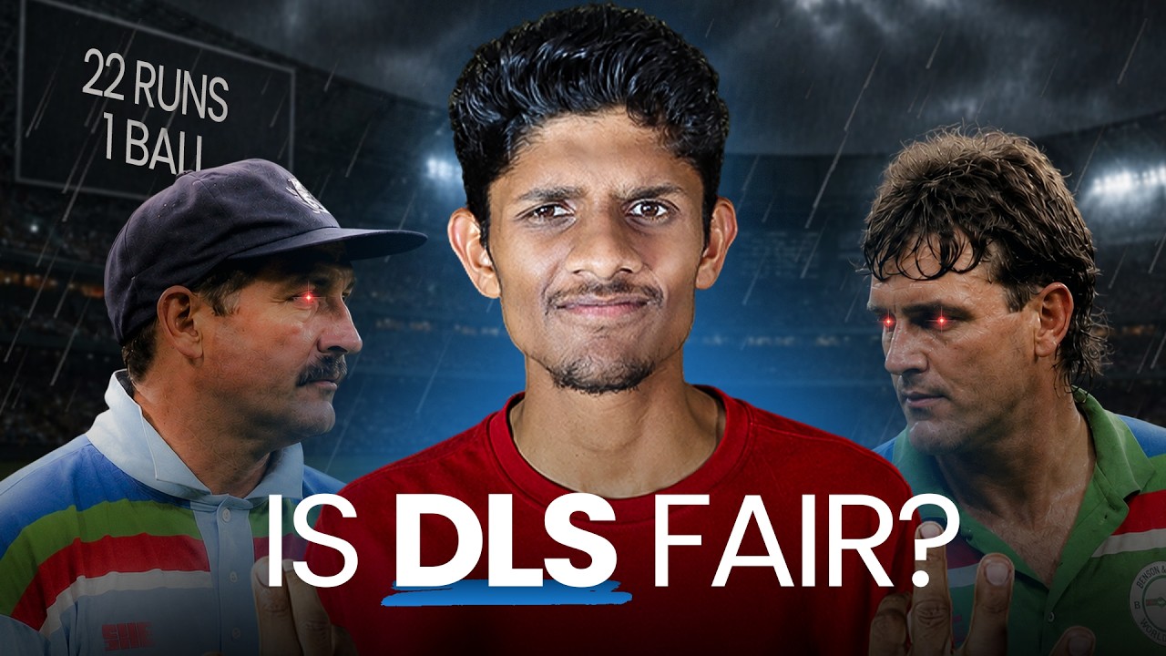 The Most Misunderstood Rule in Cricket... DLS Explained Simply