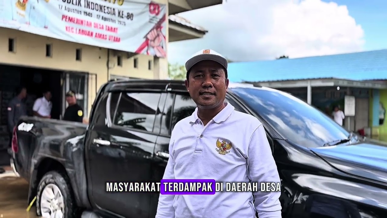 DPMD Salurkan Bantuan Banjir