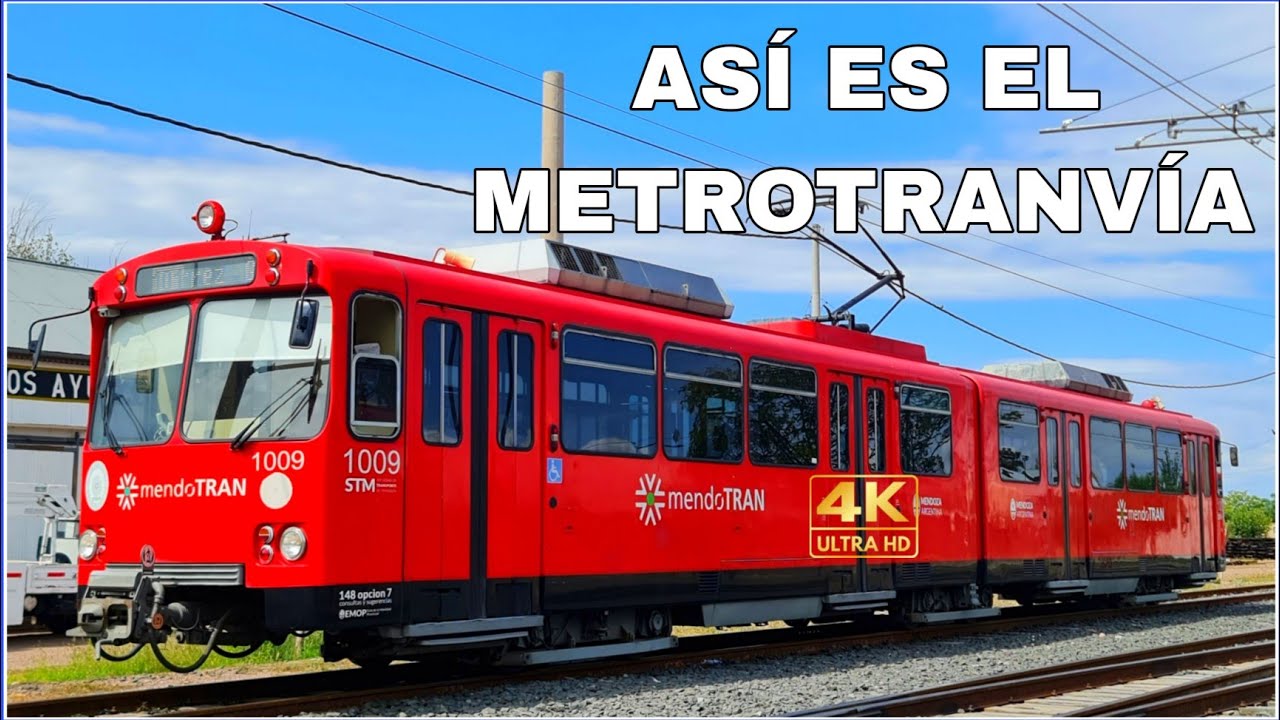【4K】Así es Viajar en Mentrotranvía, Desde Mendoza Ciudad hasta Maipú | Mendoza Train Ride - ASMR