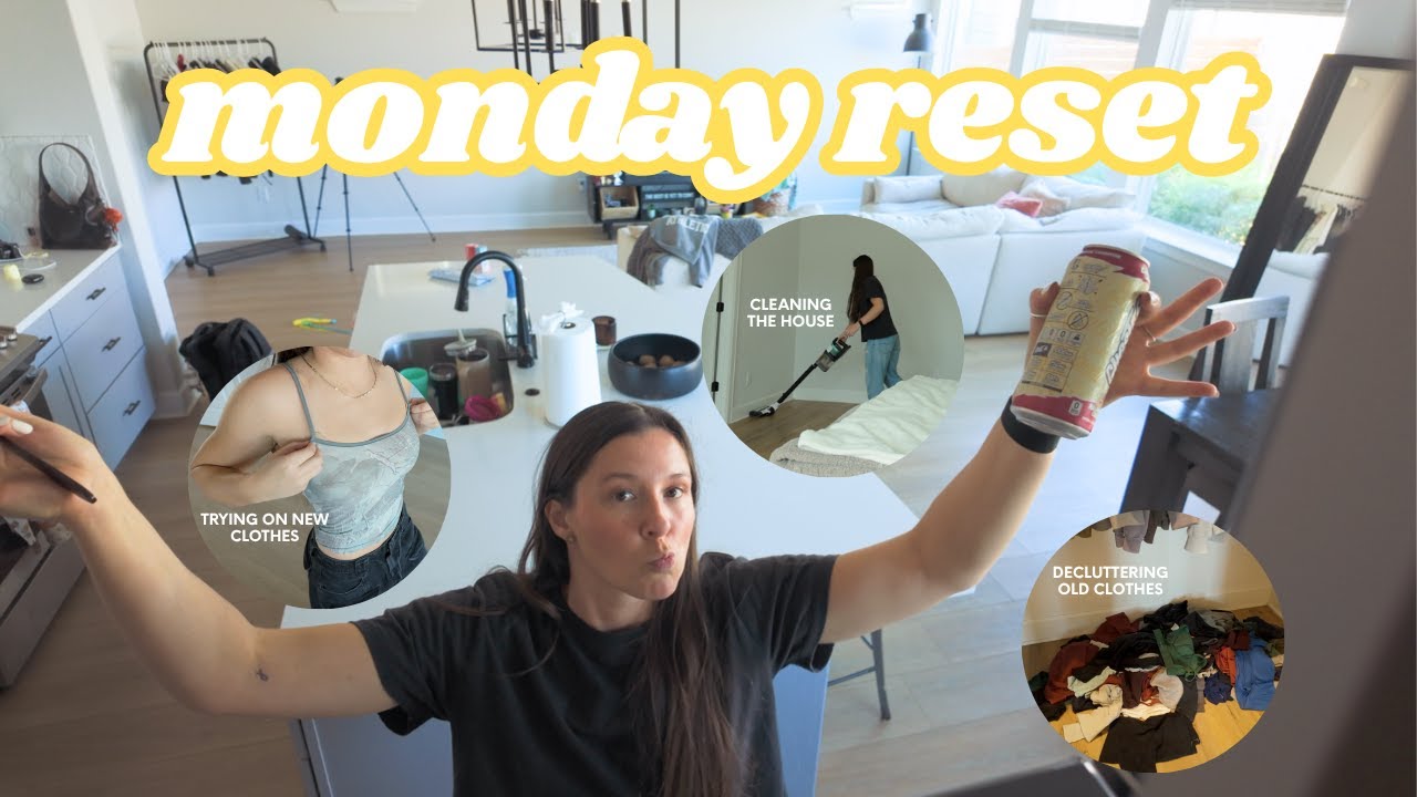 Poniedziałkowy reset po podr&oacute;ży✨ sprzątanie | nowe ubrania | artykuły spożywcze