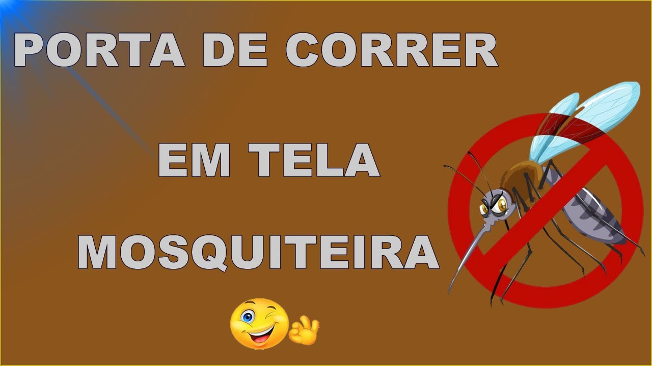 Porta Deslizante em Tela Mosquiteira