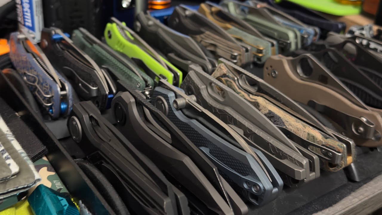 My top 12 knives carried for 2026