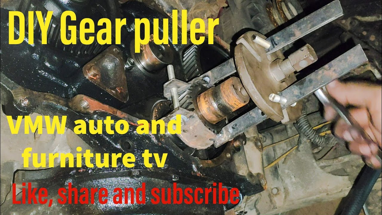 Gear puller for crankshaft timing gear... Very effective!! ginawa ni parekoy🥰💪🔨