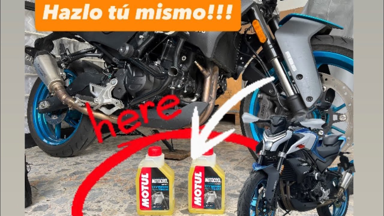Como cambiar el anticongelante a la 450NK y 450SR de CFMOTO 2025 | #cfmoto #450sr #450nk #450mt