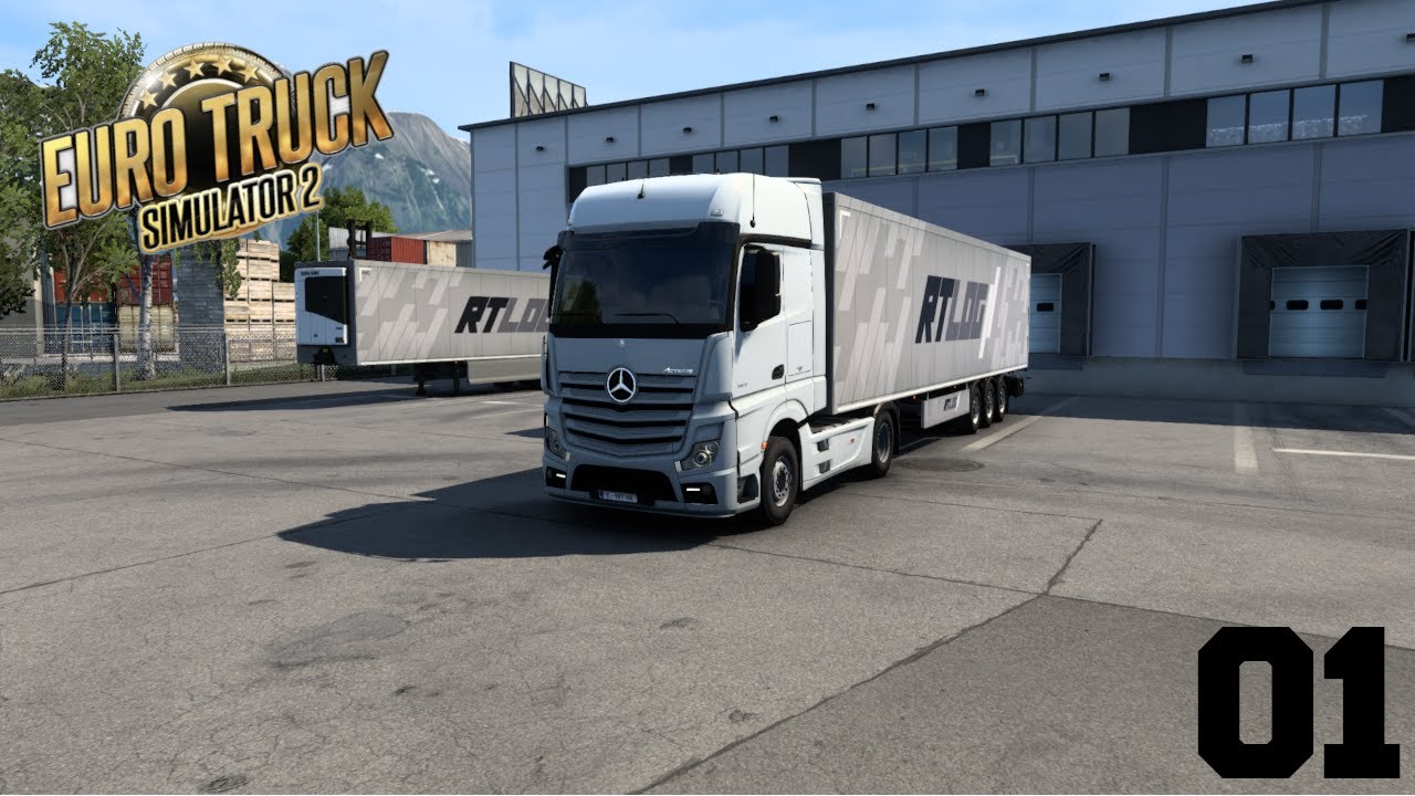 Euro Truck Simulator 2 - GAMEPLAY - Começo de tudo #01