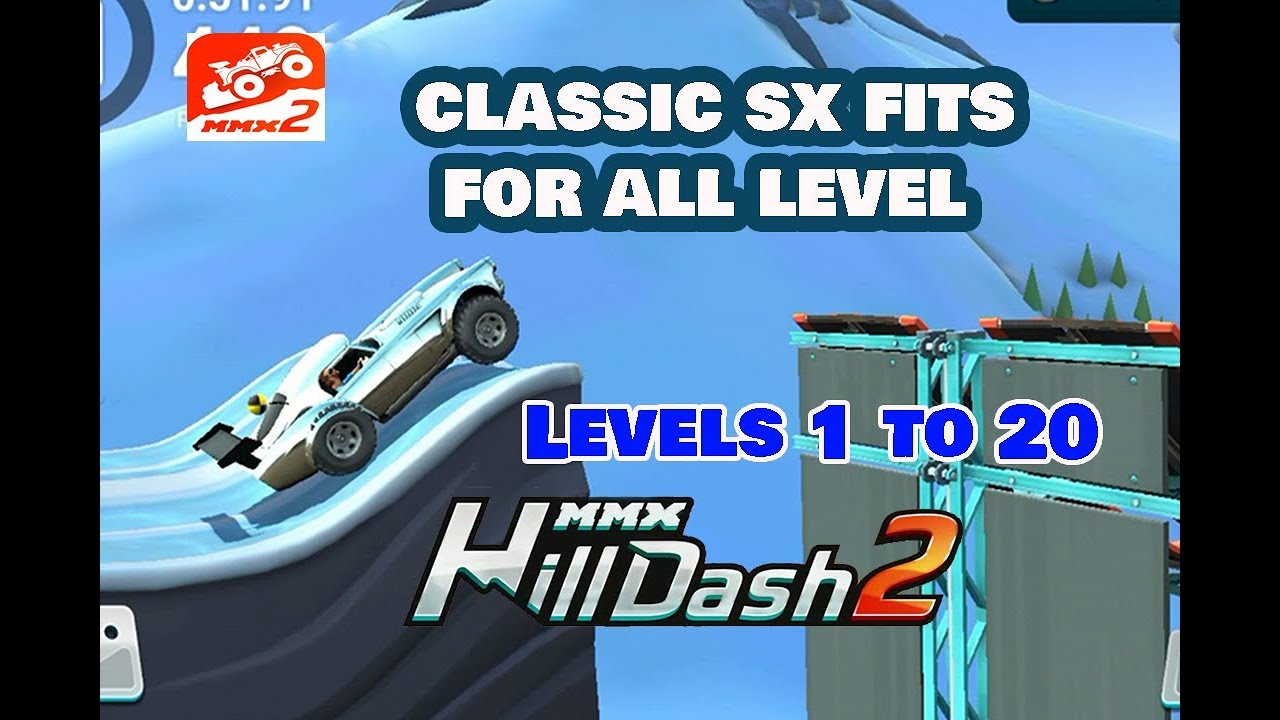 MMX Hill Dash 2::: New Vehicle CLASSIC SX Cleared all 20 levels