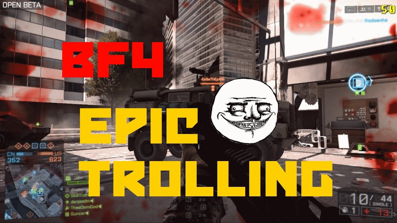 Battlefield 4 - Epic Trolling