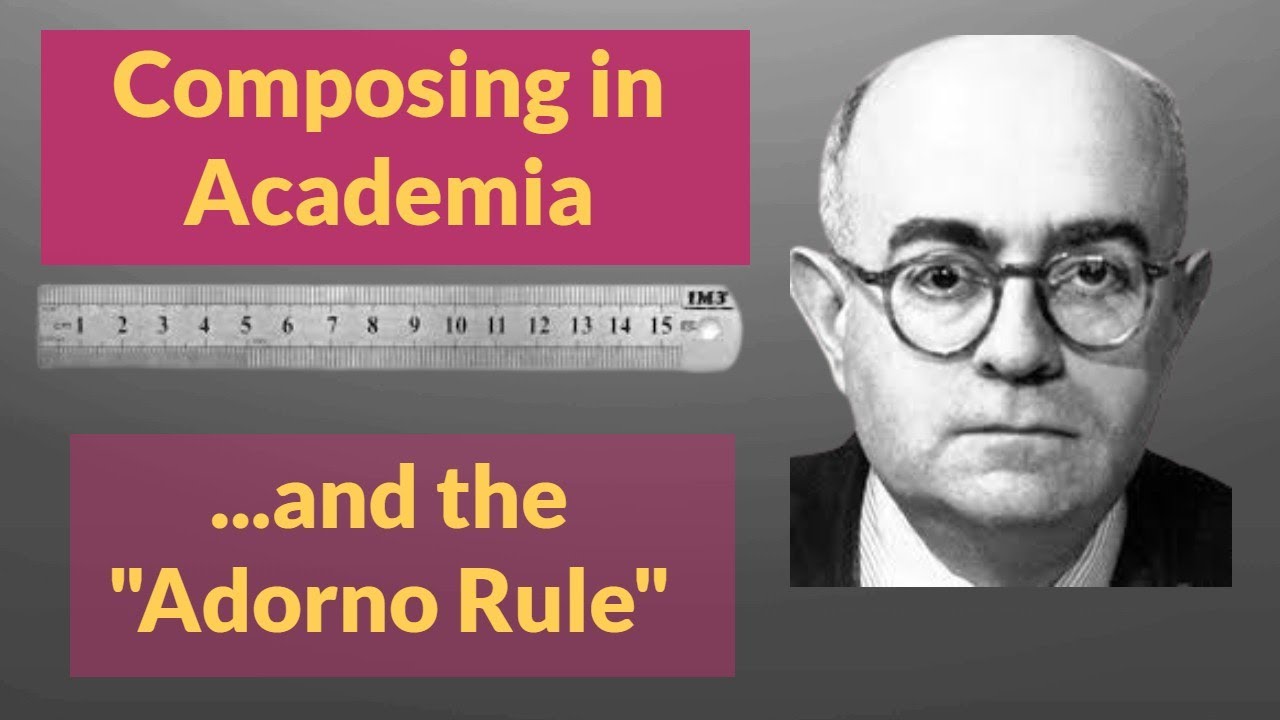 Composing in Academia and the 