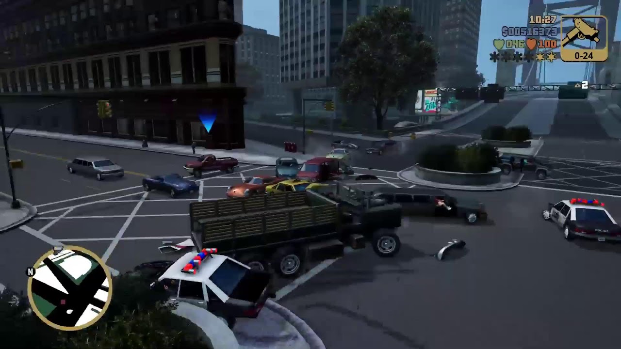 GTA 3 Definitive Edition on PlayStation 5: Evidence Dash