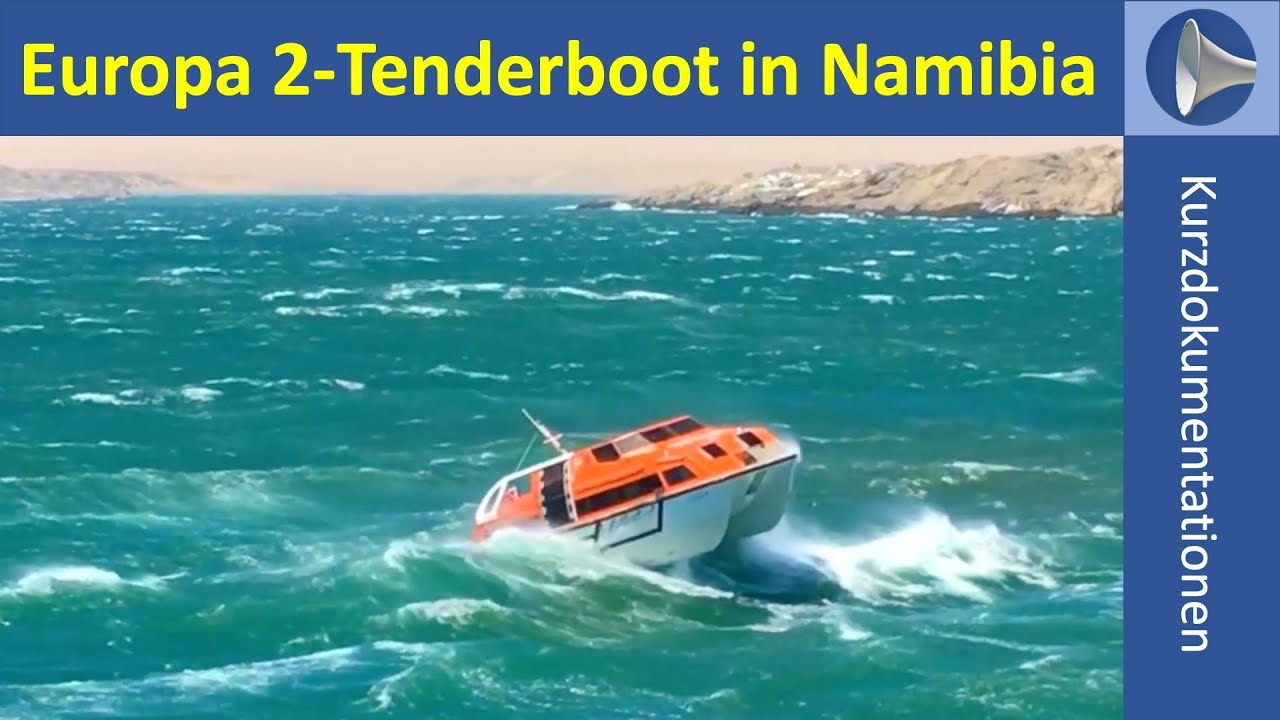 Tenderboot der MS Europa 2 in Namibia