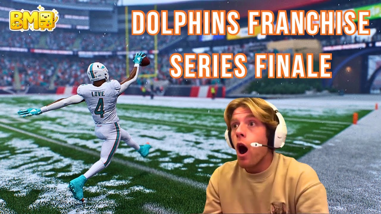 DOLPHINS FRANCHISE SERIES FINALE (Madden 26 LIVE)