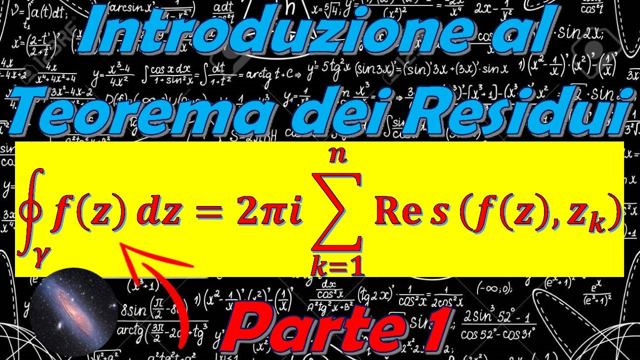 Teorema dei Residui: Tutto quello che SERVE per CAPIRLO! - p1 - Analisi Complessa