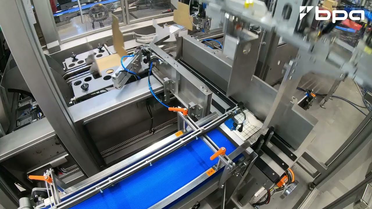 00539 BluePrint Automation (BPA) Wraparound Case Packer Shelf Ready