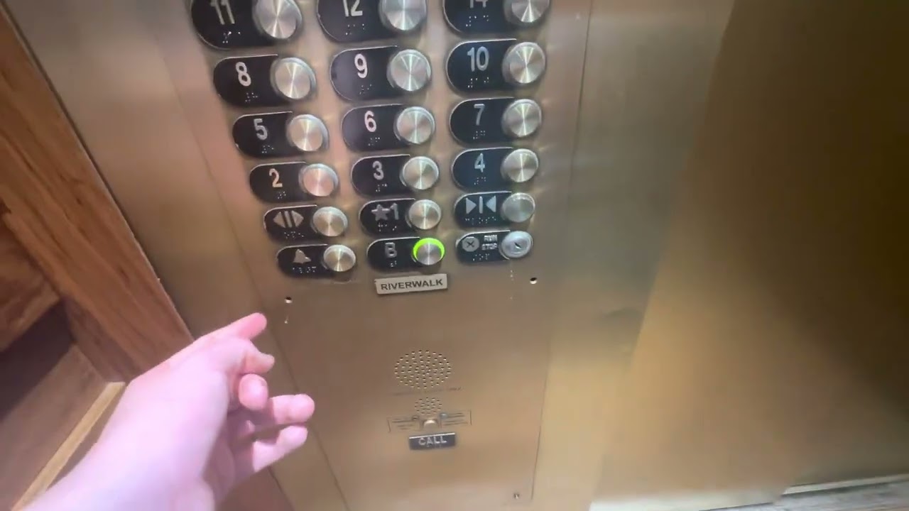 Neat Otis Series 2 Traction Elevators @Drury Plaza Hotel San Antonio TX
