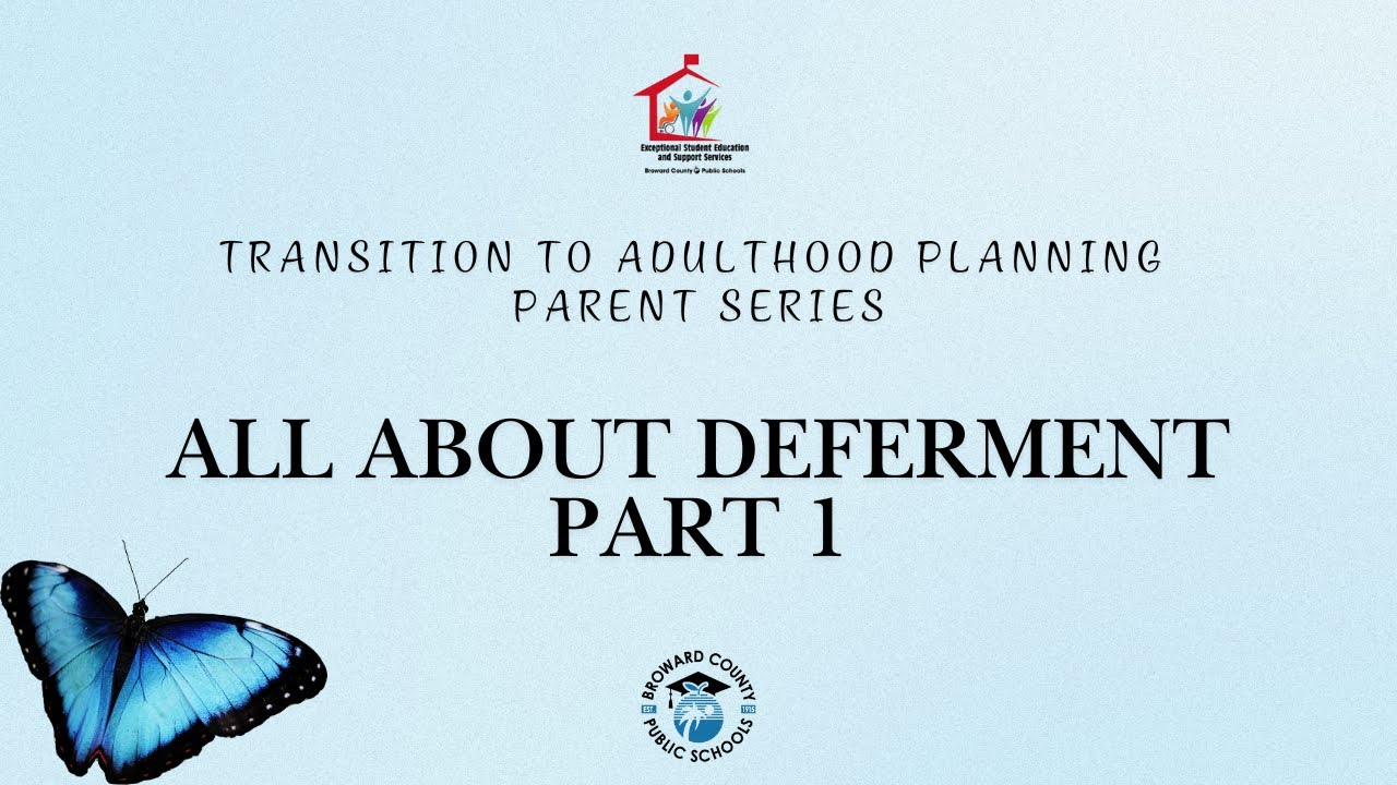 January Transition to Adulthood Planning (TAP) Parent Series