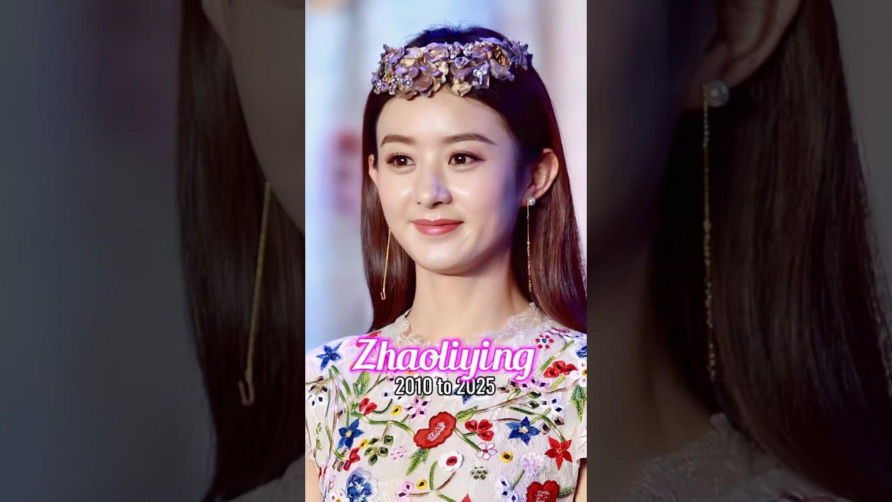 Zanilia Zhaoliying evolution from 2010 to 2025