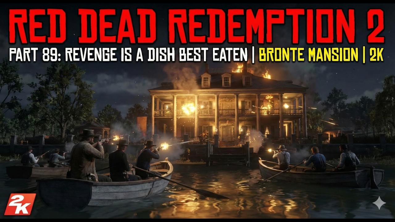 Red Dead Redemption 2 (PC) – Part 89: Revenge is a Dish Best Eaten | Bronte Mansion | 2K