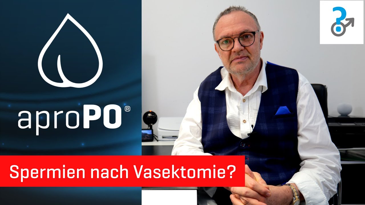 Wo bleiben die Spermien nach der Vasektomie &ndash; einfrieren zur Sicherheit? | Frag den Urologen