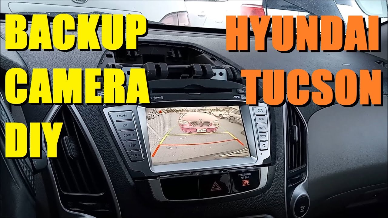 How to Replace the Backup Reverse Rearview Camera - 2011 Hyundai Tucson IX35 Cheap DIY Replacement