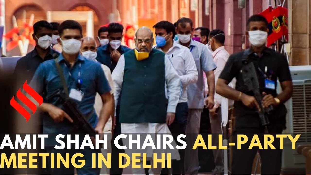 Amit Shah chairs all-party meeting on COVID situation in Delhi
