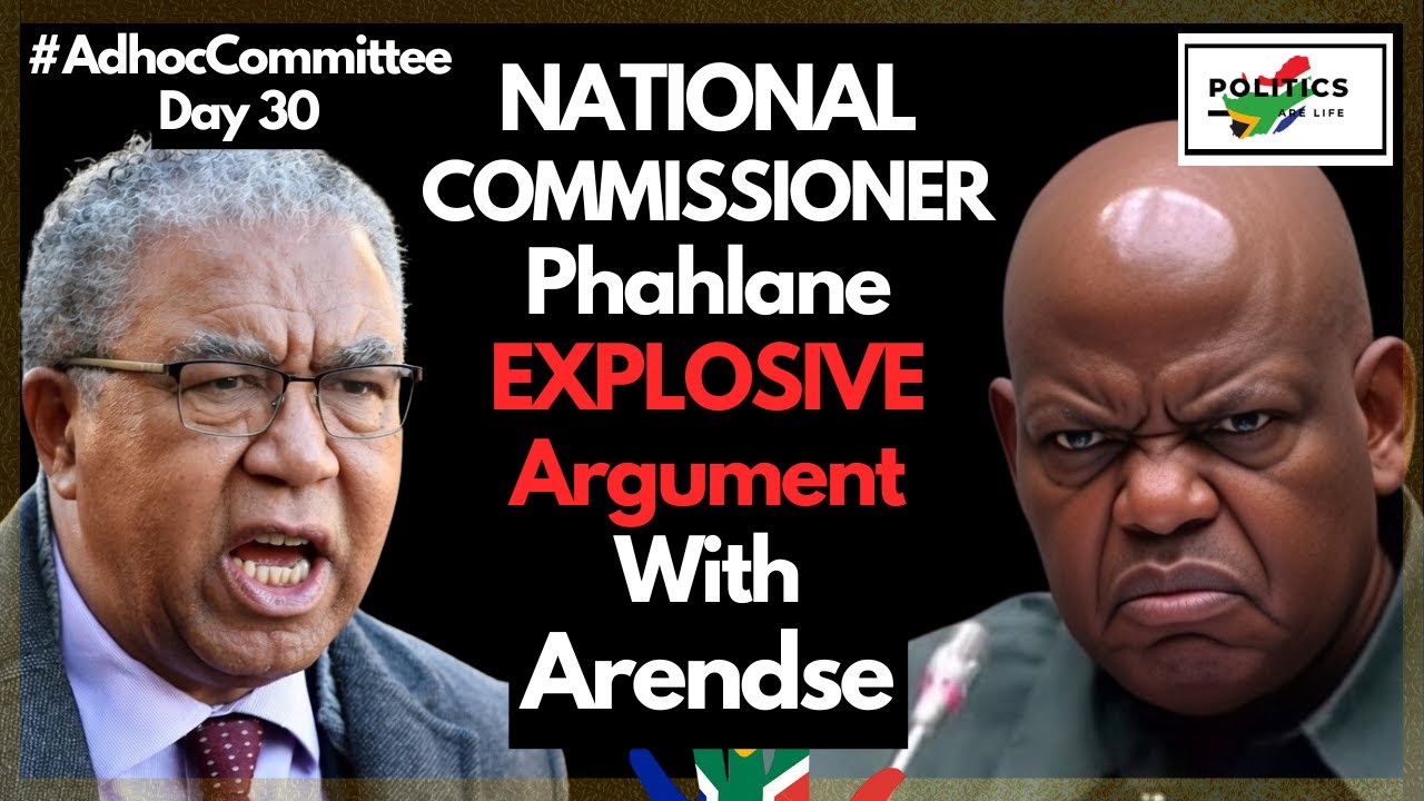 Former National Commissioner Phahlane Fights With Evidence Leader Advocate Arendse