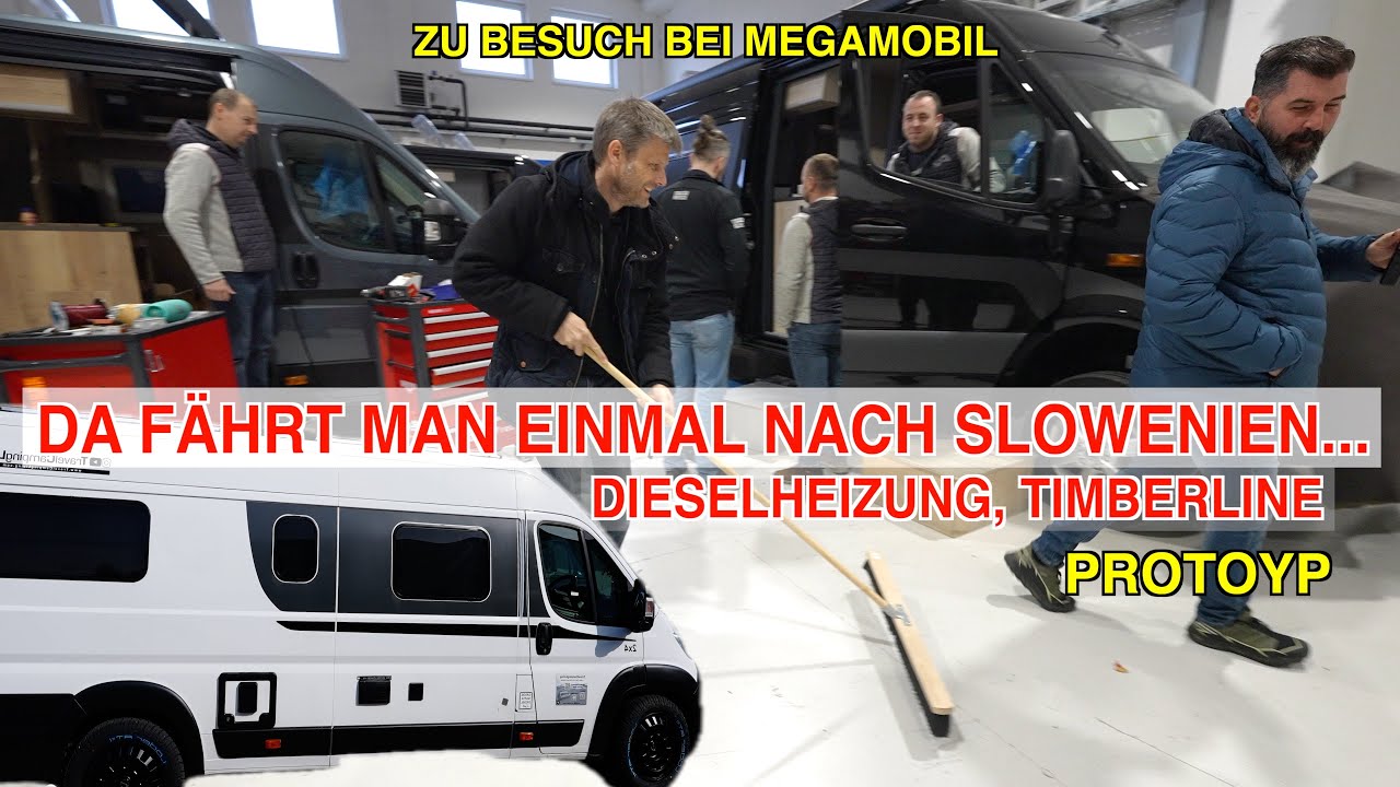 #1115 700 km nach Slowenien| Besuch bei MegaMobil | Timberline Heizung  & Prototyp