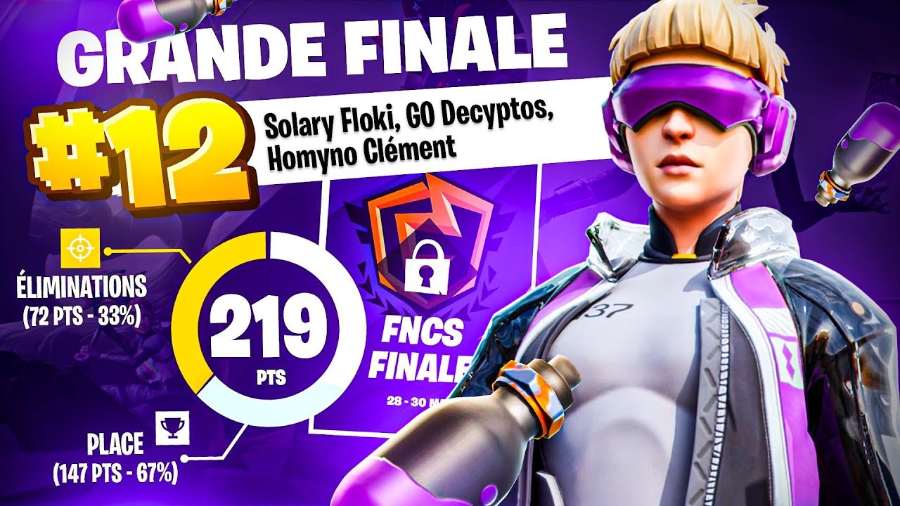 FLOKI | 🏆 ON FINI 12ÈME de la GRANDE FINALE des FNCS