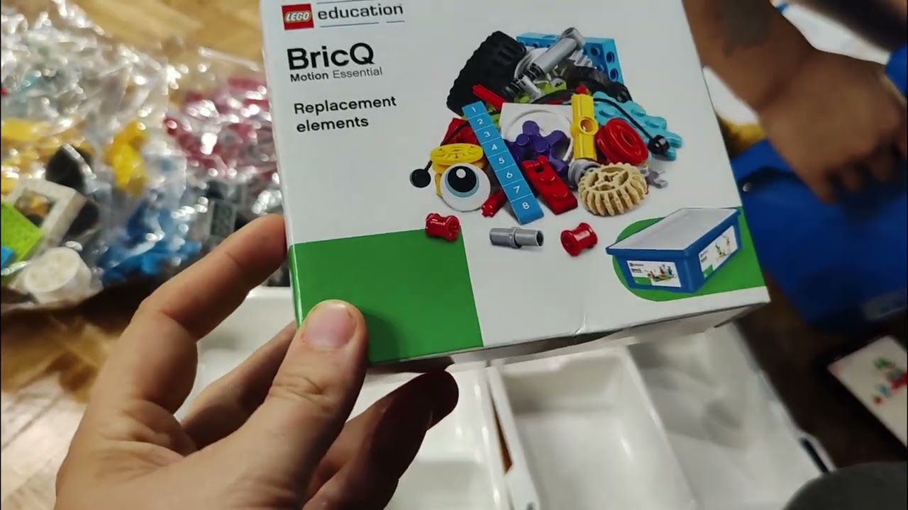 Unboxing LEGO Education Set BricQ: Fun & Learning!