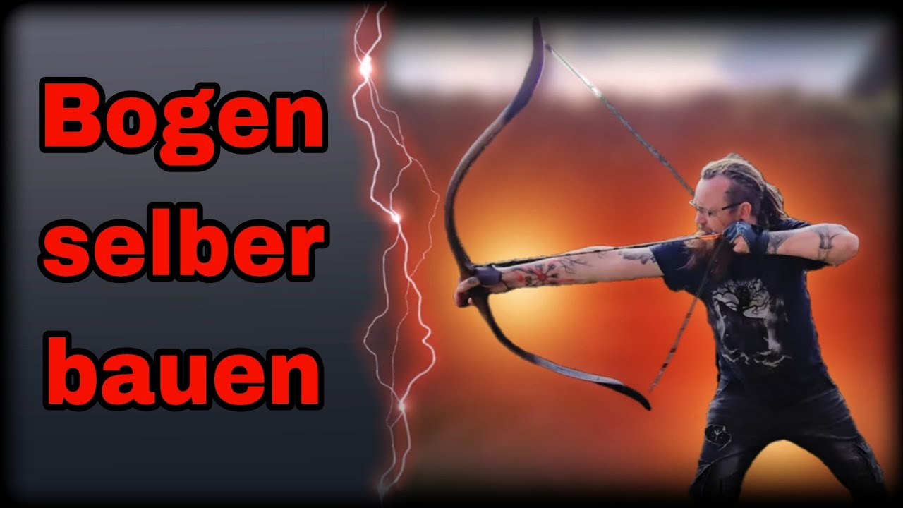 Bogenbau für Anfänger aus Rattan Manau, Bogen selber bauen