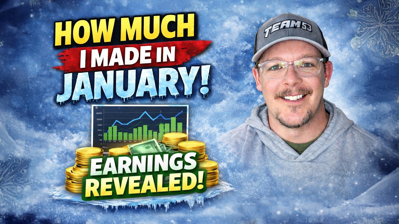 How Much We Made in January 2026 on Youtube!