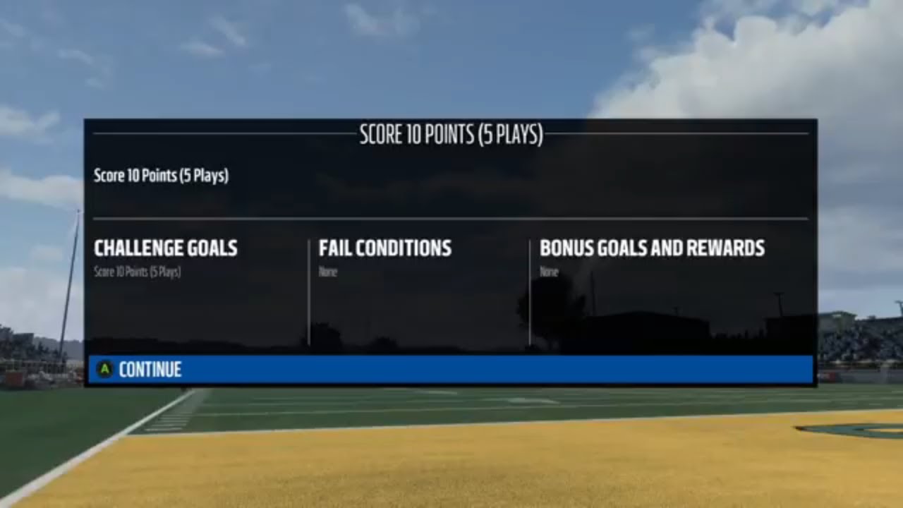 Madden 18 Ultimate Team How to Score 10 Points 5 Plays New Orleans Saints Gauntlet Solo
