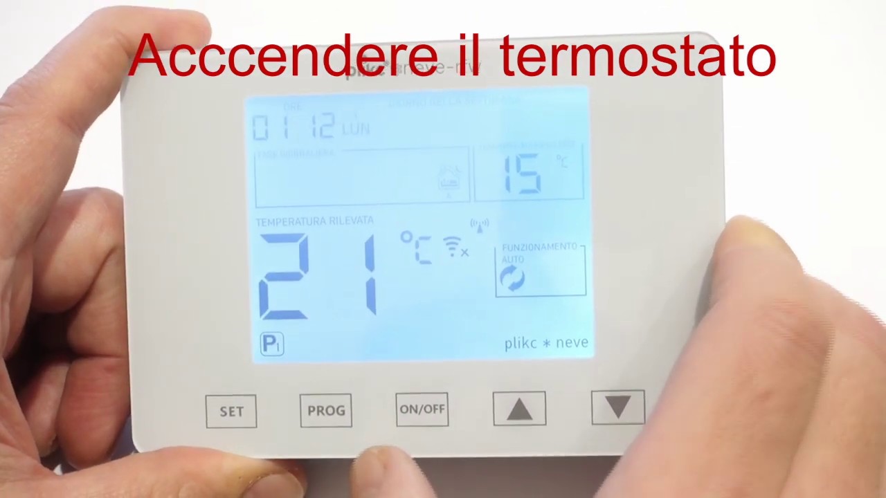 Sincronizzazione tra cronotermostato Neve rfw (MODELLO 2019) e smartphone
