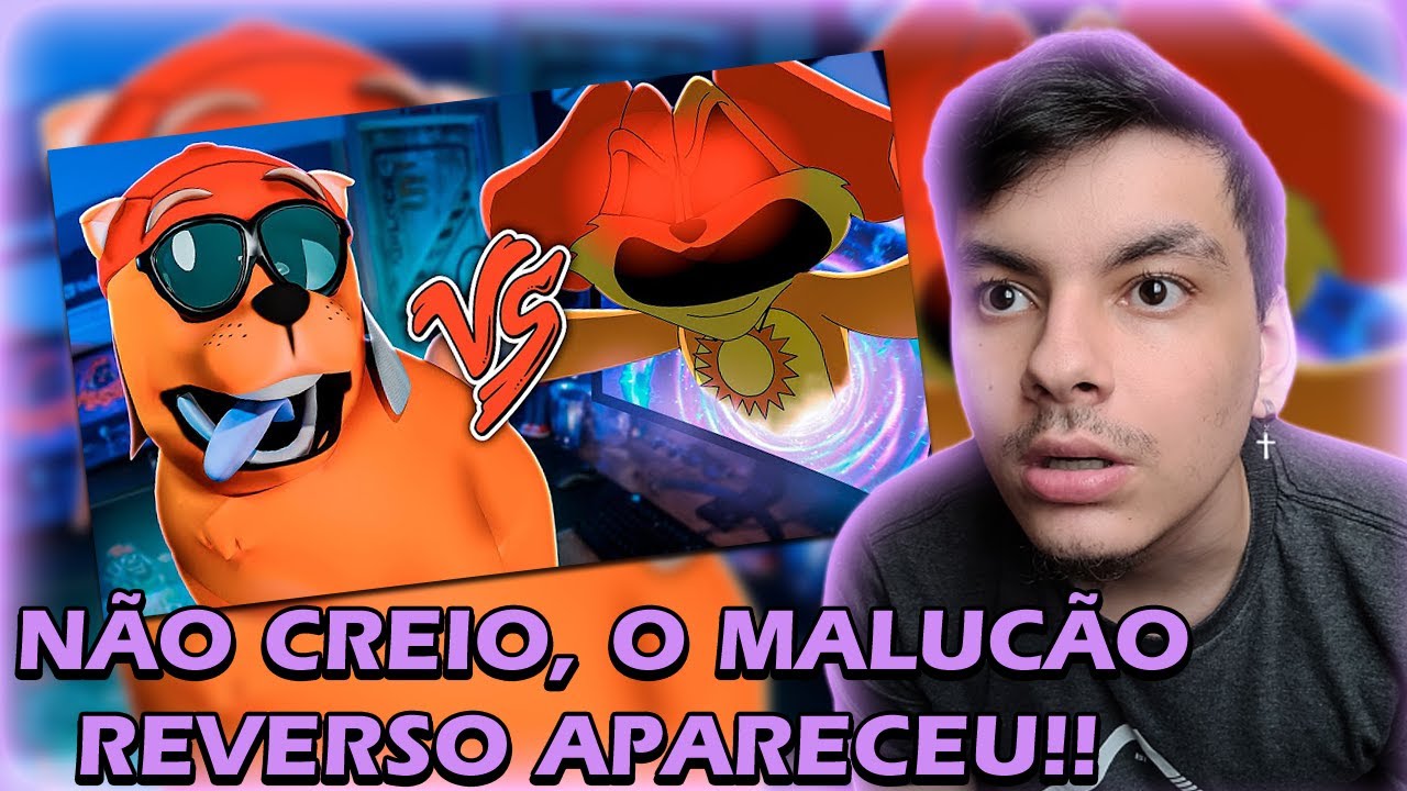 (MALUCÃO DO MAL??) REACT Malucão Vs. DogDay - Batalha com Games (Desenho Animado)