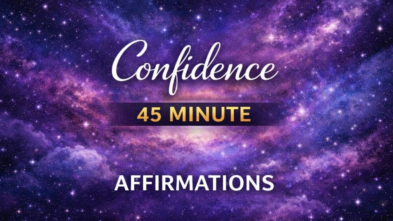45 Minute Self-Confidence Affirmations | Reprogram Your Mind for Success, Calm & Inner Power