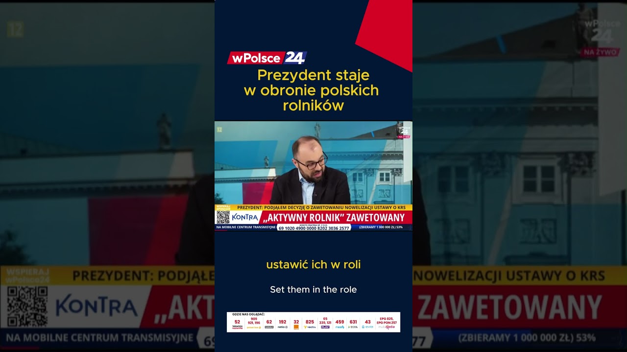 Prezydent staje w obronie polskich rolnik&oacute;w