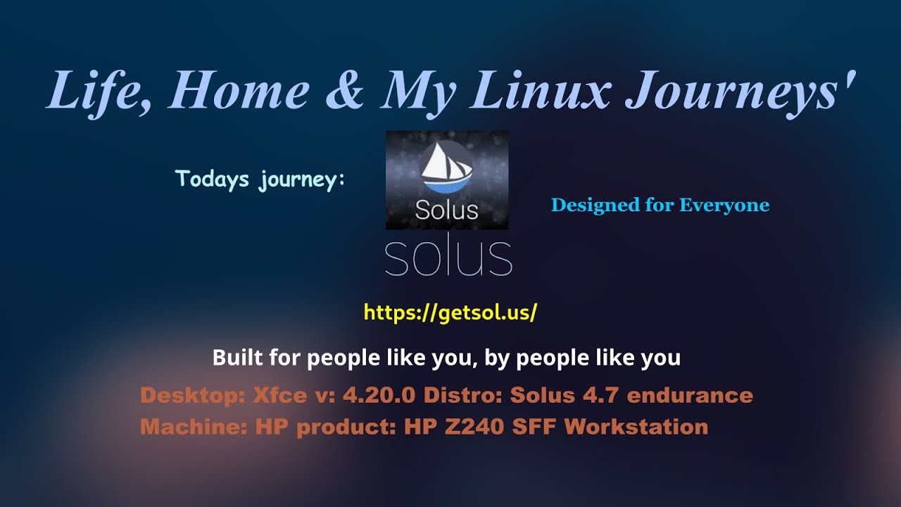 Solus Linux 4.7 Xfce4 Beta