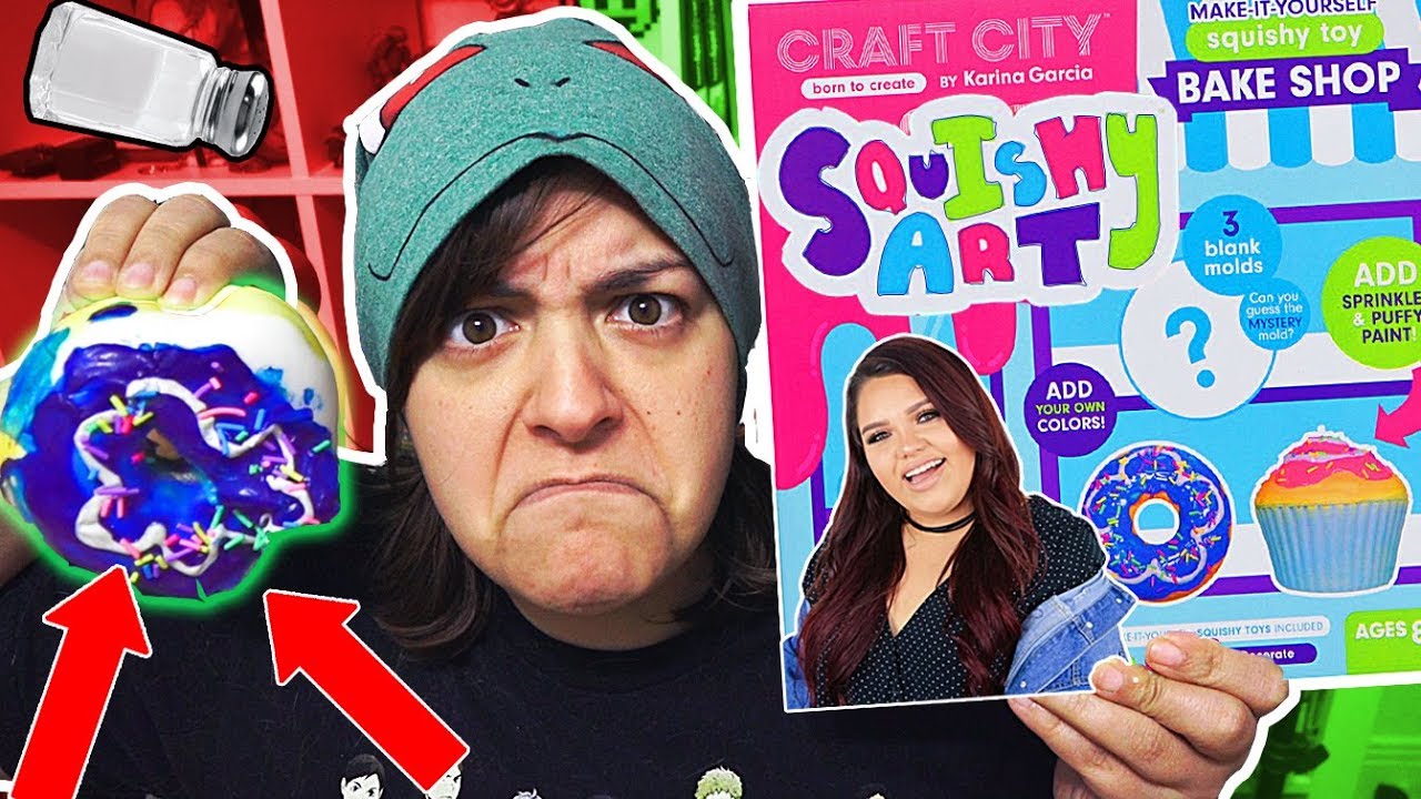 DON'T BUY! 11 REASONS KARINA GARCIA DIY SQUISHY Kit is NOT worth it SaltEcrafter #23