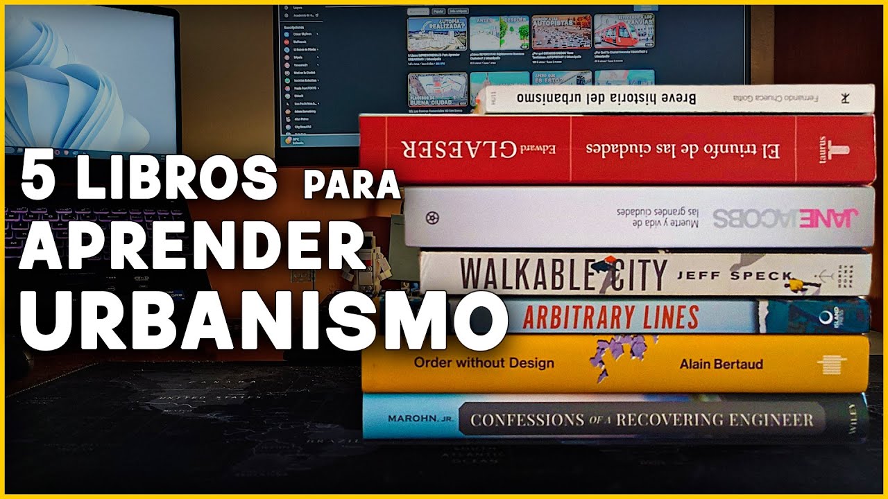 5 Libros IMPRESCINDIBLES Para Aprender URBANISMO || Urban&oacute;polis