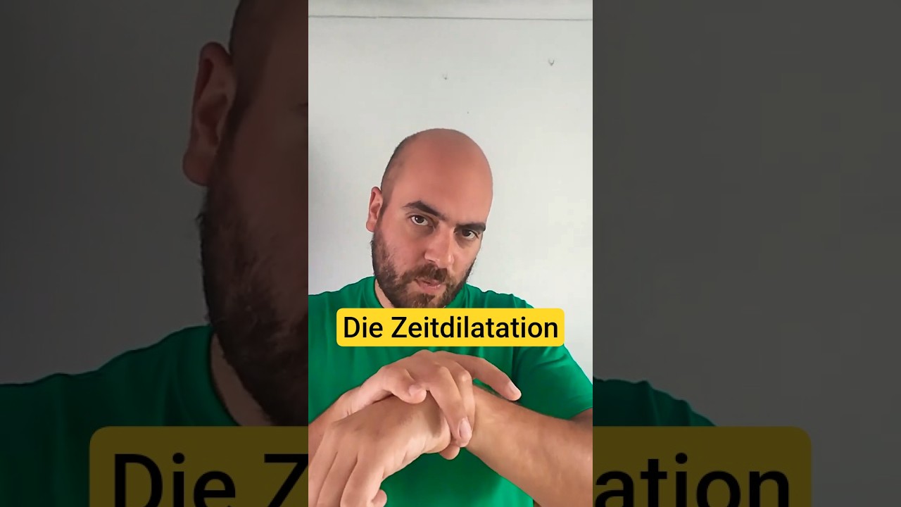 Die Zeitdilatation Relativit&auml;tstheorie | Physik Einfach Erkl&auml;rt #physik #nachhilfe #physikmitdiego