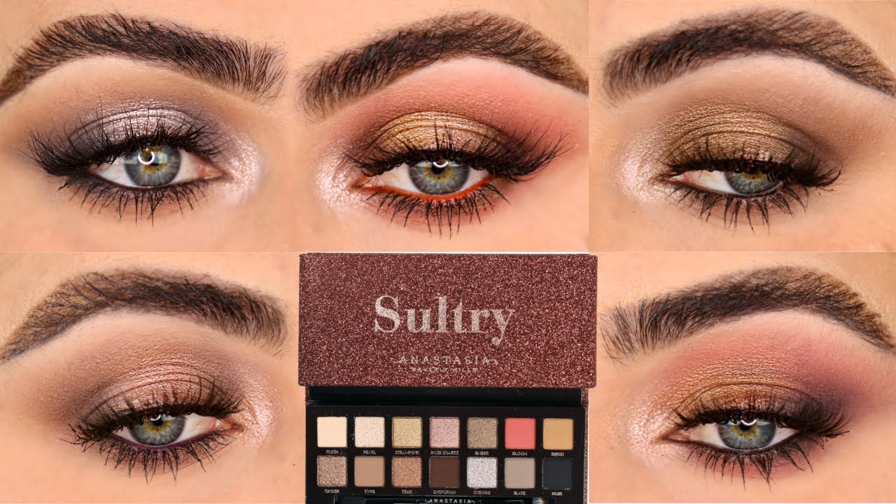 5 ОБРАЗОВ 1 ПАЛЕТКА | ПЯТЬ ОБРАЗОВ ДЛЯ ГЛАЗ С ПАЛЕТКОЙ SULTRY ОТ ANASTASIA (ABH) | PATTY