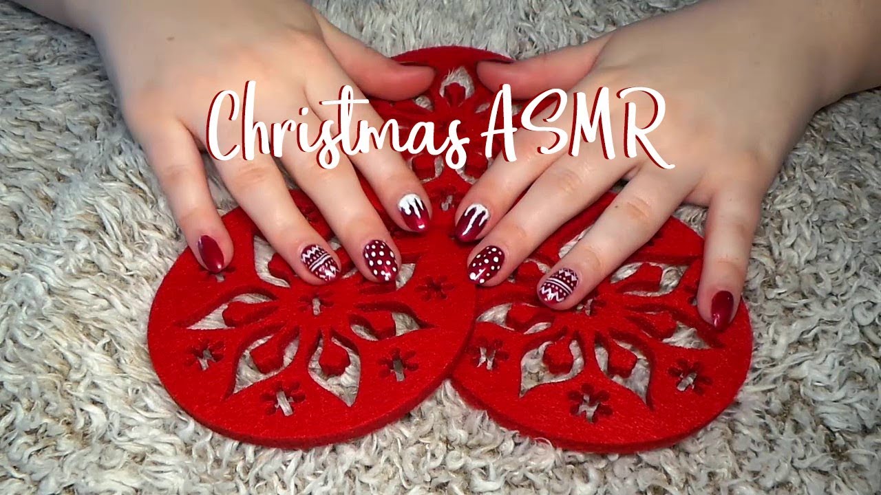 ASMR felt coaster fast and aggressive scratching