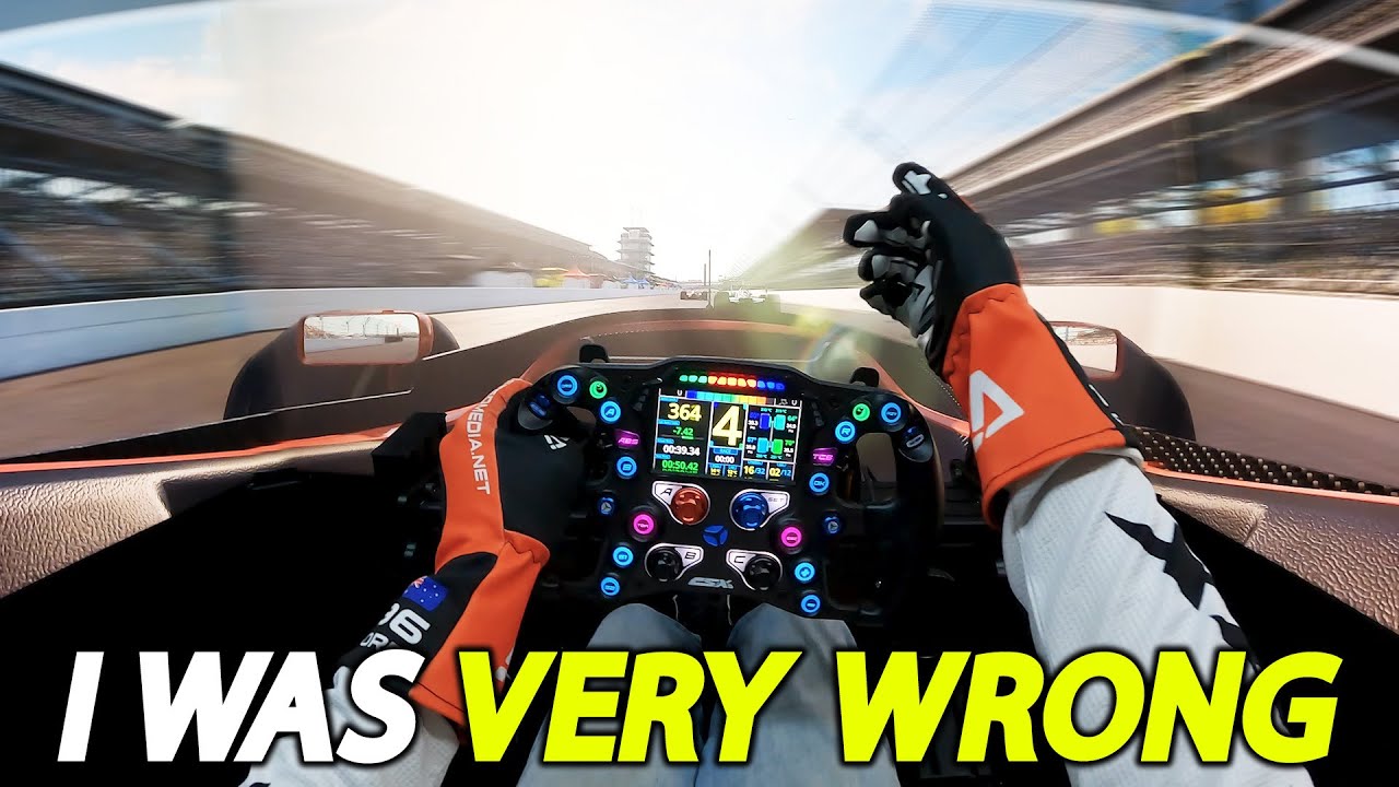 IndyCars are ABSOLUTE MONSTERS! - Indianapolis in a Lola B2K/00