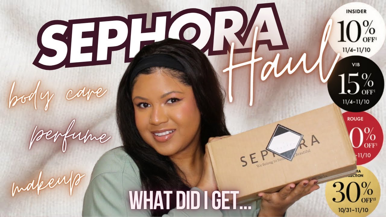 АКЦИЯ SEPHORA SAVING! 💎 | Ароматы, косметика, средства по уходу за телом 🤎 | Часть 1